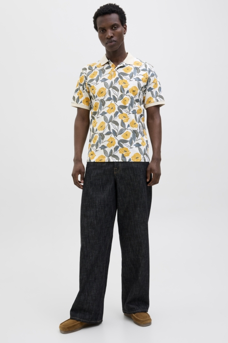 Jack & Jones joralmeria aop polo ss
